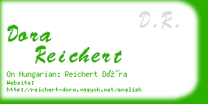 dora reichert business card